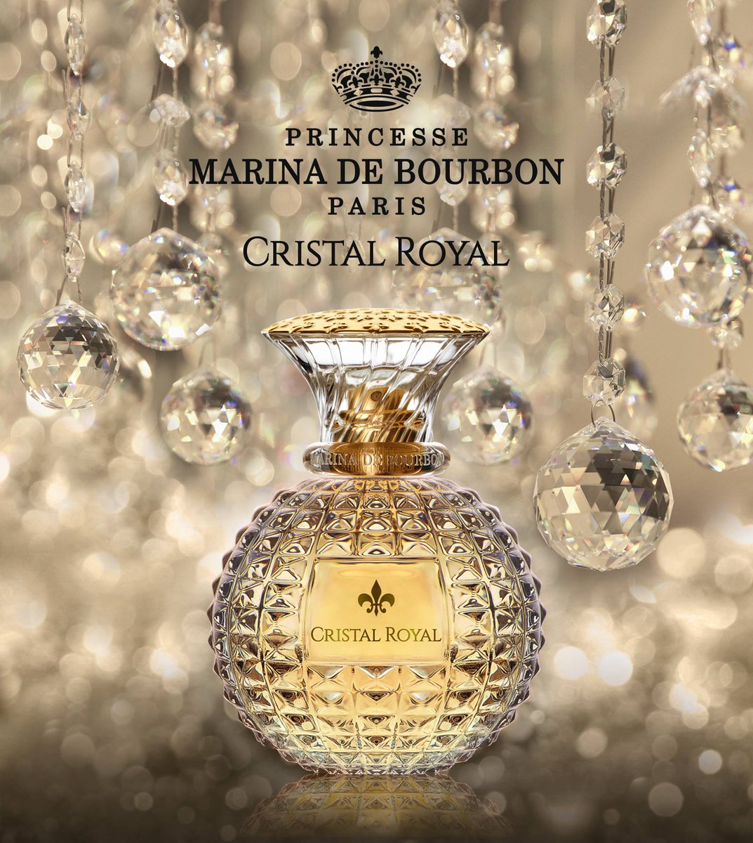 عطر زنانه پرینسس مارینا دو بوربون Cristal Royal حجم 100میلی لیتر